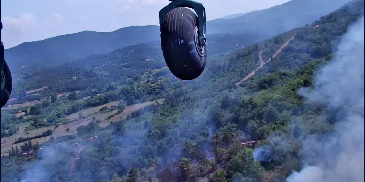 Çanakkale’de Orman Yangını