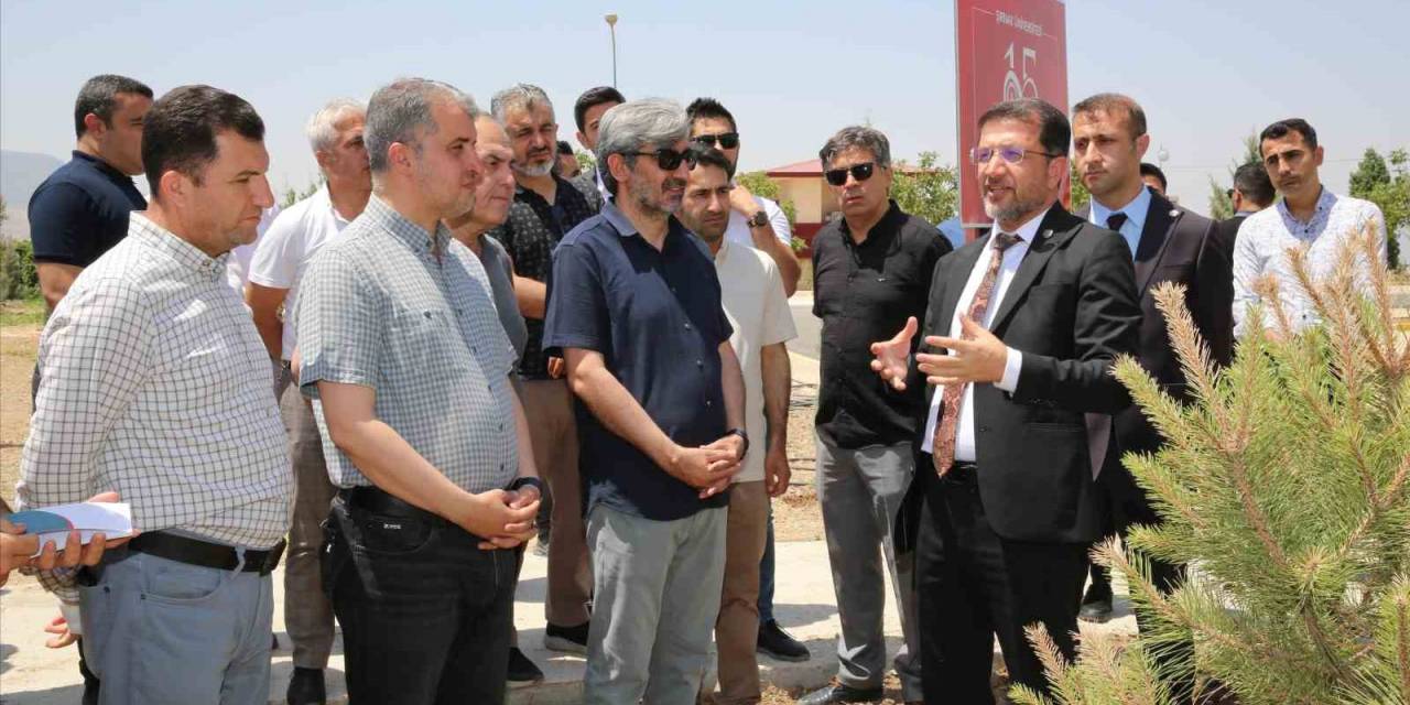 Şırnak Üniversitesi Tarafından Şehitler Anısına Hatıra Ormanı Oluşturuldu