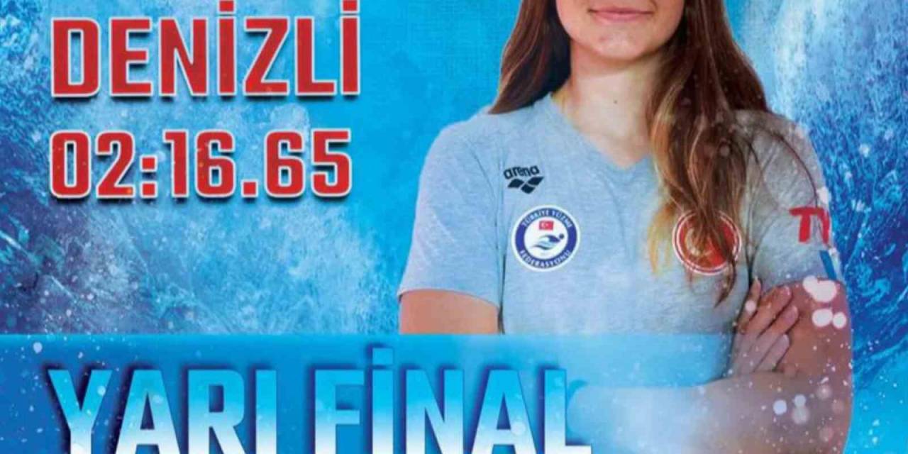 Eskişehirli Yüzücü Avrupa 13’üncüsü Oldu