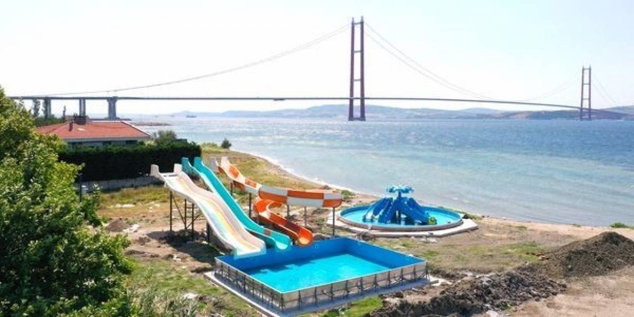Lapseki’de Aqua Park Projesinde Sona Doğru