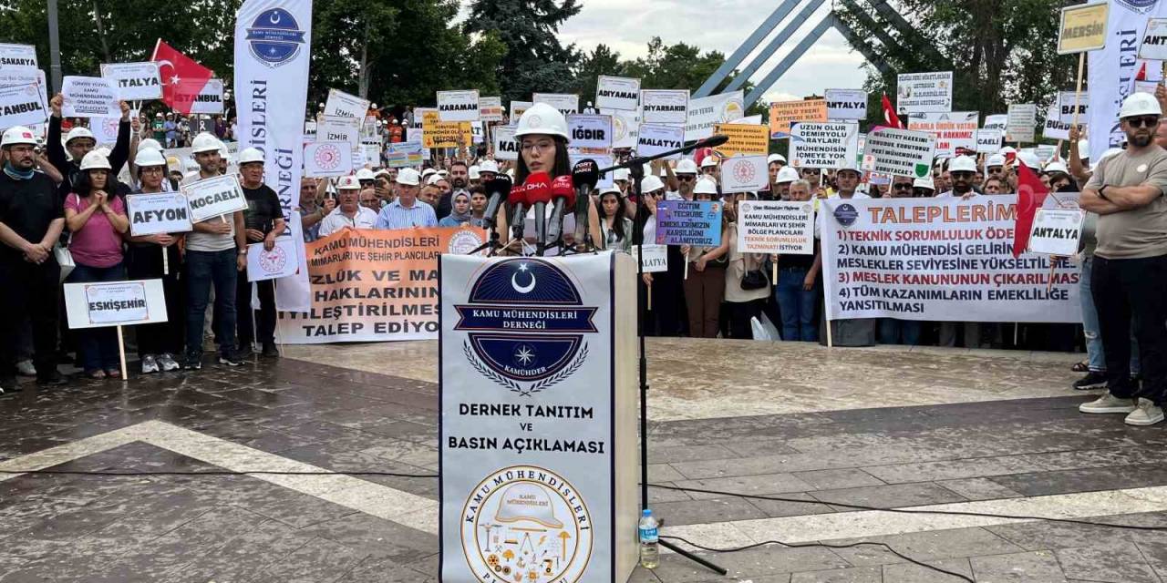 Kamu Mühendislerinden “mühendislik Meslek Kanunu” Talebi