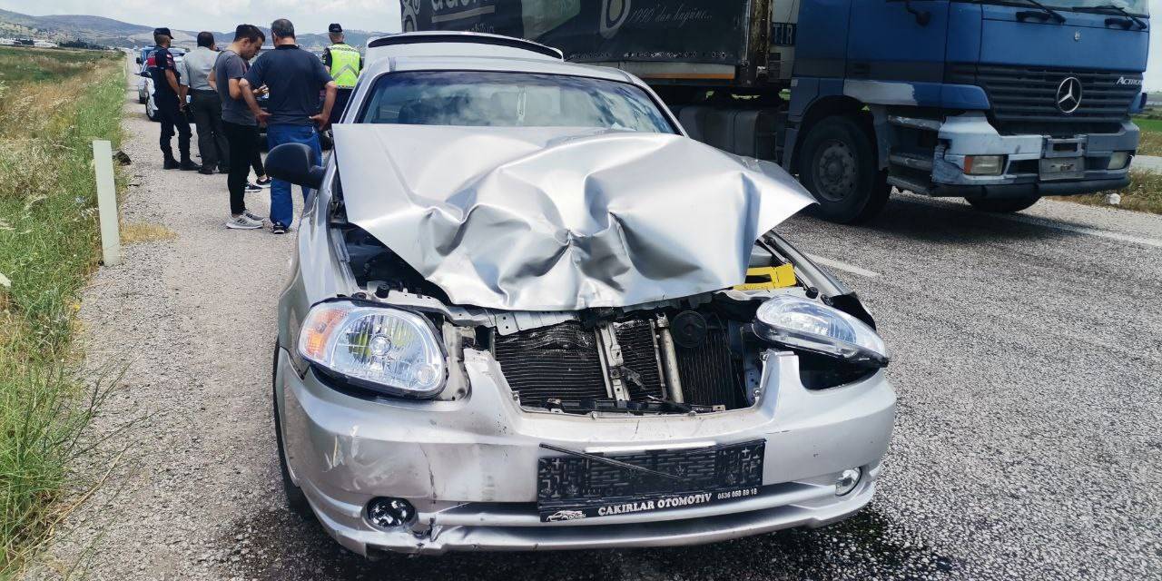 Gönen’de Trafik Kazasında 1 Kişi Yaralandı