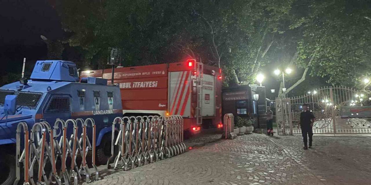 Topkapı Sarayı’ndaki Tarihi Restoranda Yangın Çıktı