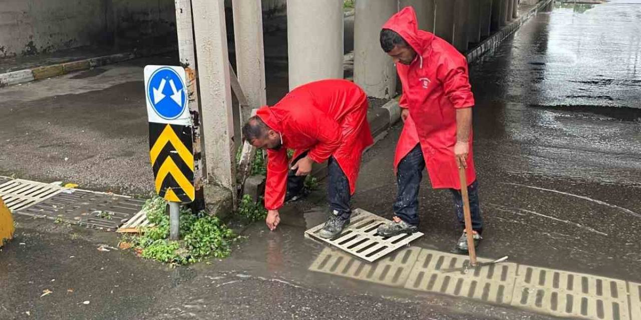 Büyükşehir Su Baskınlarına Karşı Teyakkuzda