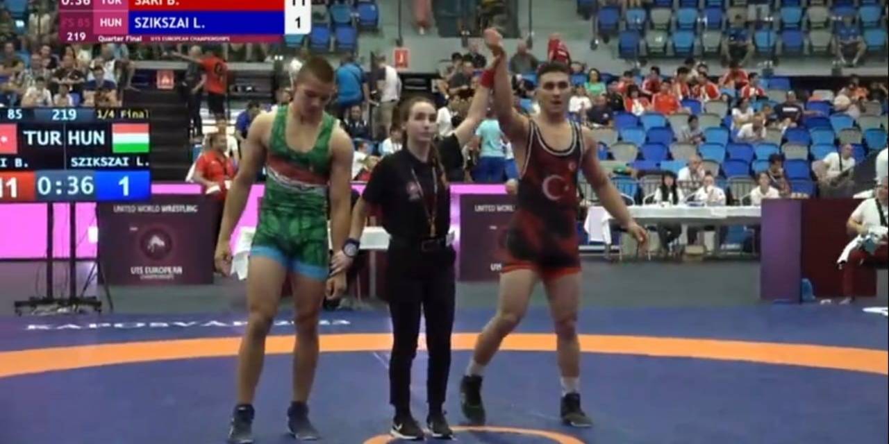 Pamukkale Belediyesporlu Beytullah Sarı Avrupa 3.’sü Oldu