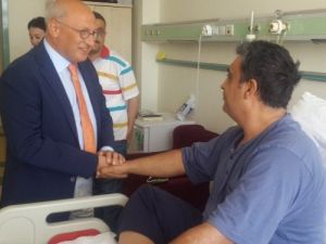 Milletvekili Çakırözer’den Gazi Binbaşı Demiral’a Ziyaret