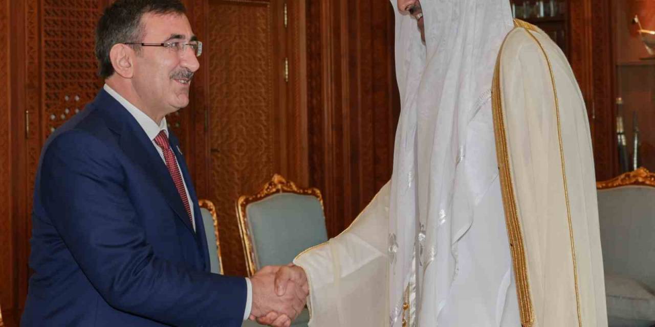 Cevdet Yılmaz Ve Mehmet Şimşek, Katar Emiri’yle Görüştü