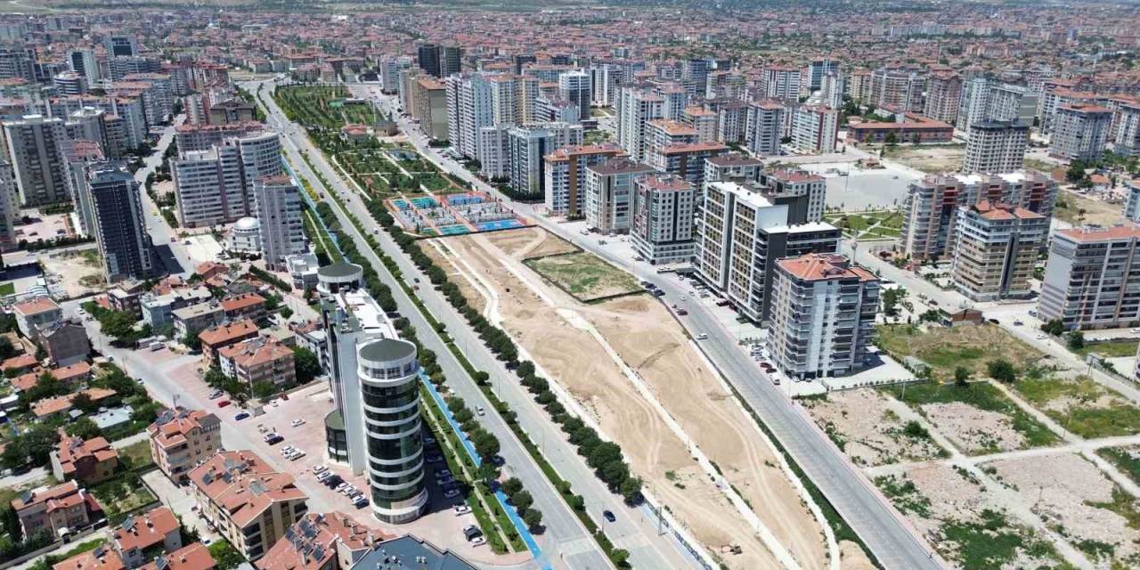 Konya Büyükşehir Şefik Can Parkı Üçüncü Etap Çalışmalarını Sürdürüyor