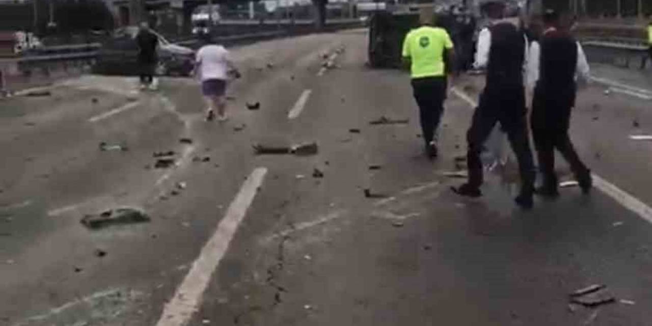 Tem Otoyolu’nda Kazayı Fotoğraflarken Kargo Aracının Çarptığı Adam Öldü
