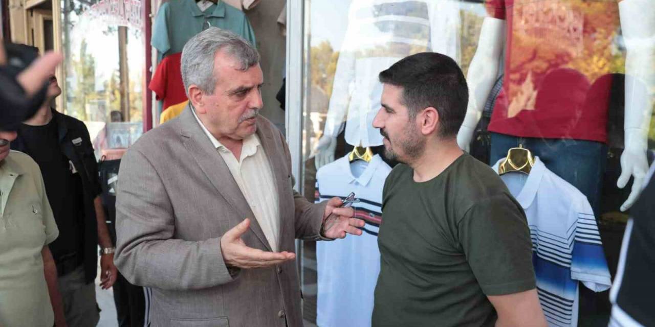 Beyazgül Esnafla Bir Araya Geldi