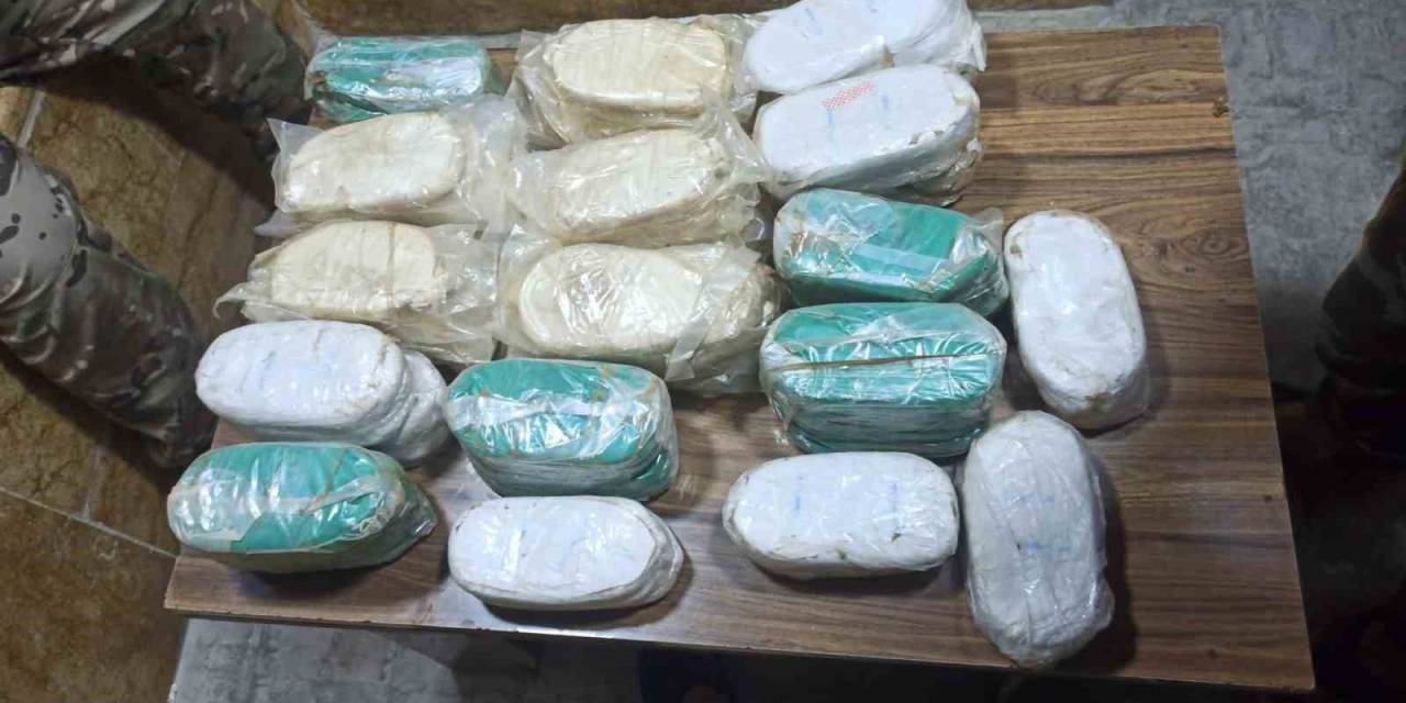 Afrin’de Uyuşturucu Operasyonu: 10 Kilo Esrar, 500 Bin Hap Ele Geçirildi
