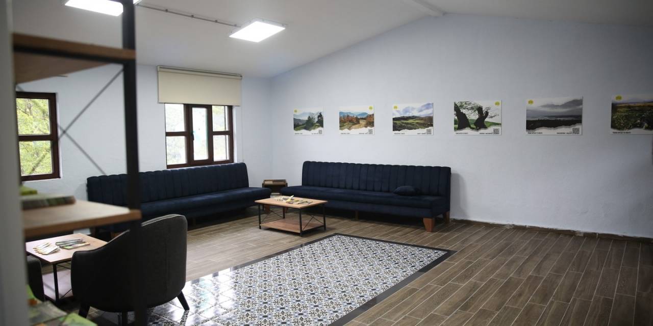 Üçpınar’daki Eski Köy Okulu Konuk Evi Oldu