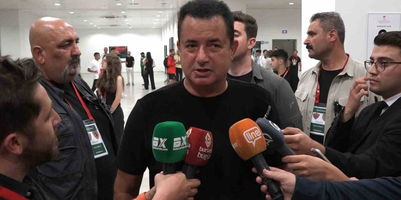 Acun Ilıcalı: "maçın Berabere Bitmesi Gönlümden Geçiyordu"