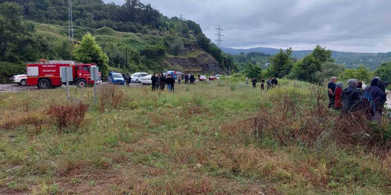 Kdz. Ereğli’de Taşkınlar Oluştu, Yaşanan Afet Havadan Görüntülendi