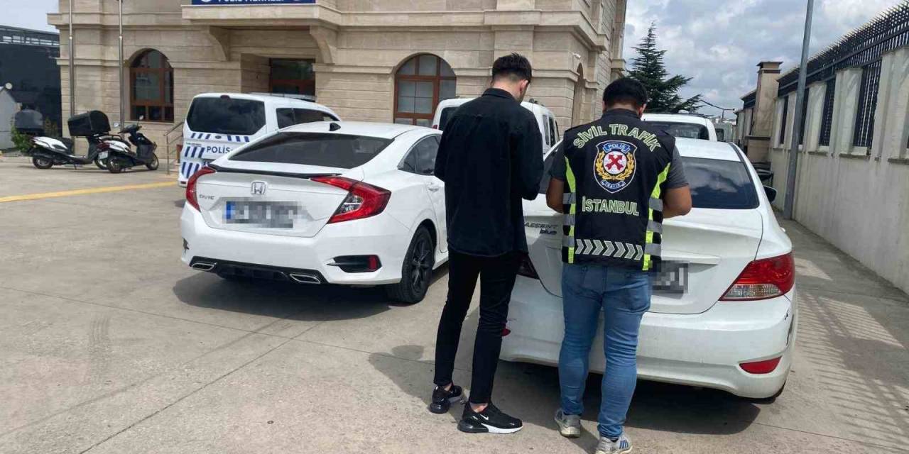 İstanbul’da Otoyolda Makas Atan Sürücüye Para Cezası