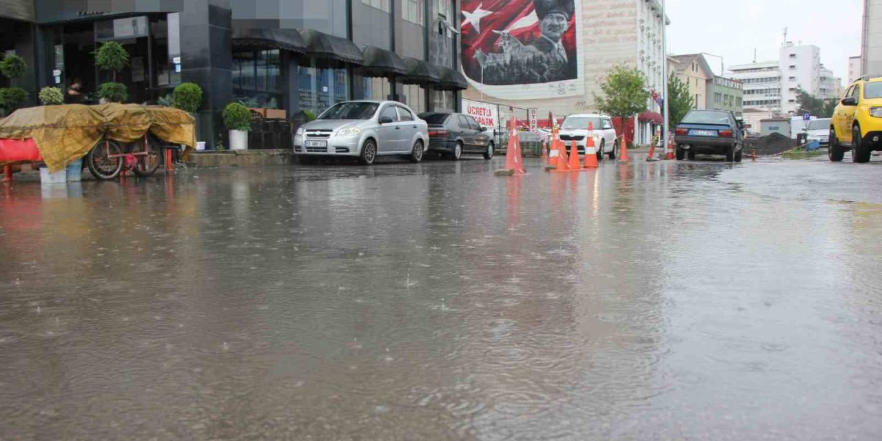 Samsun’da Sağanak Etkili Oldu