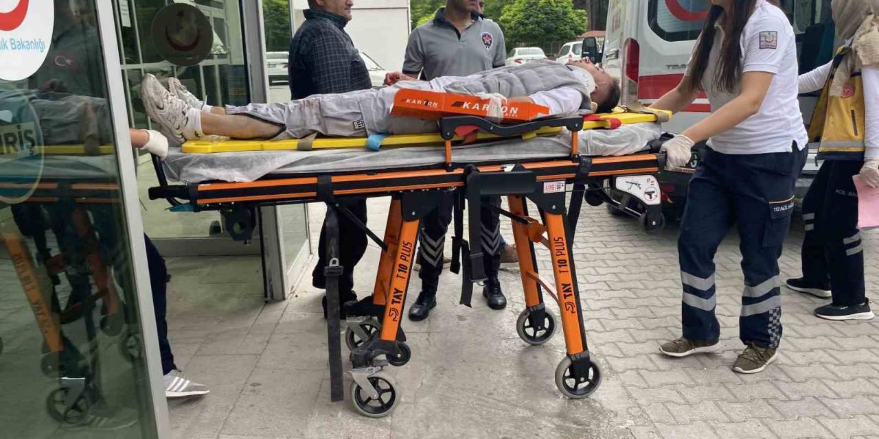 Konya’da Kamyonla Çarpışan Bisiklet Sürücüsü Yaralandı