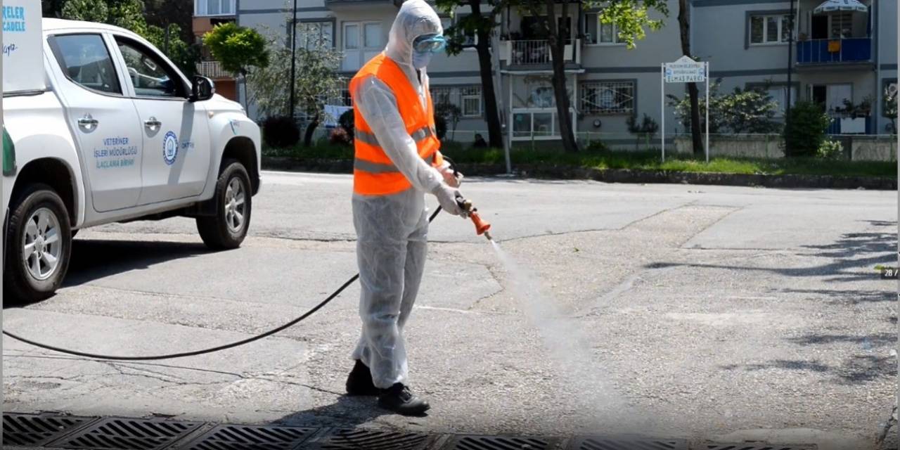 Yıldırım’da İlaçlama Çalışmaları Devam Ediyor