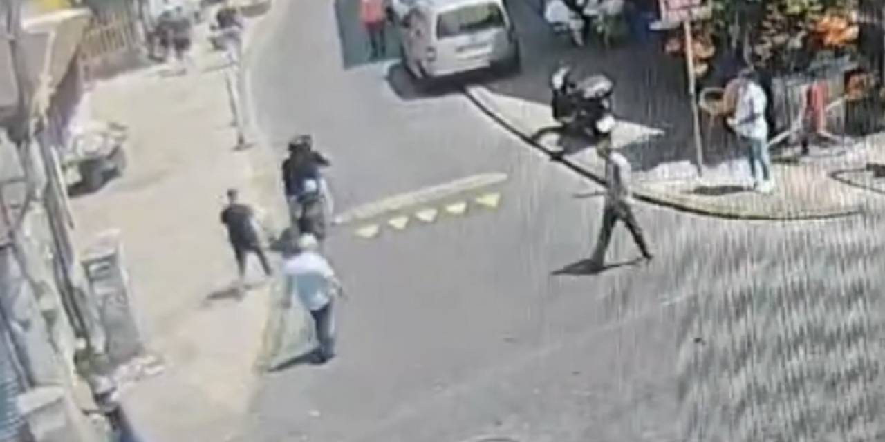 İstanbul’da Aksiyon Filmi Gibi Olay Kamerada: Gaspçı Üstüne Atlayan Polis Amirine Ateş Açtı