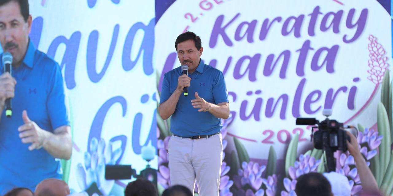 Karatay Lavanta Günleri 2 Günde Yüzbinleri Ağırladı