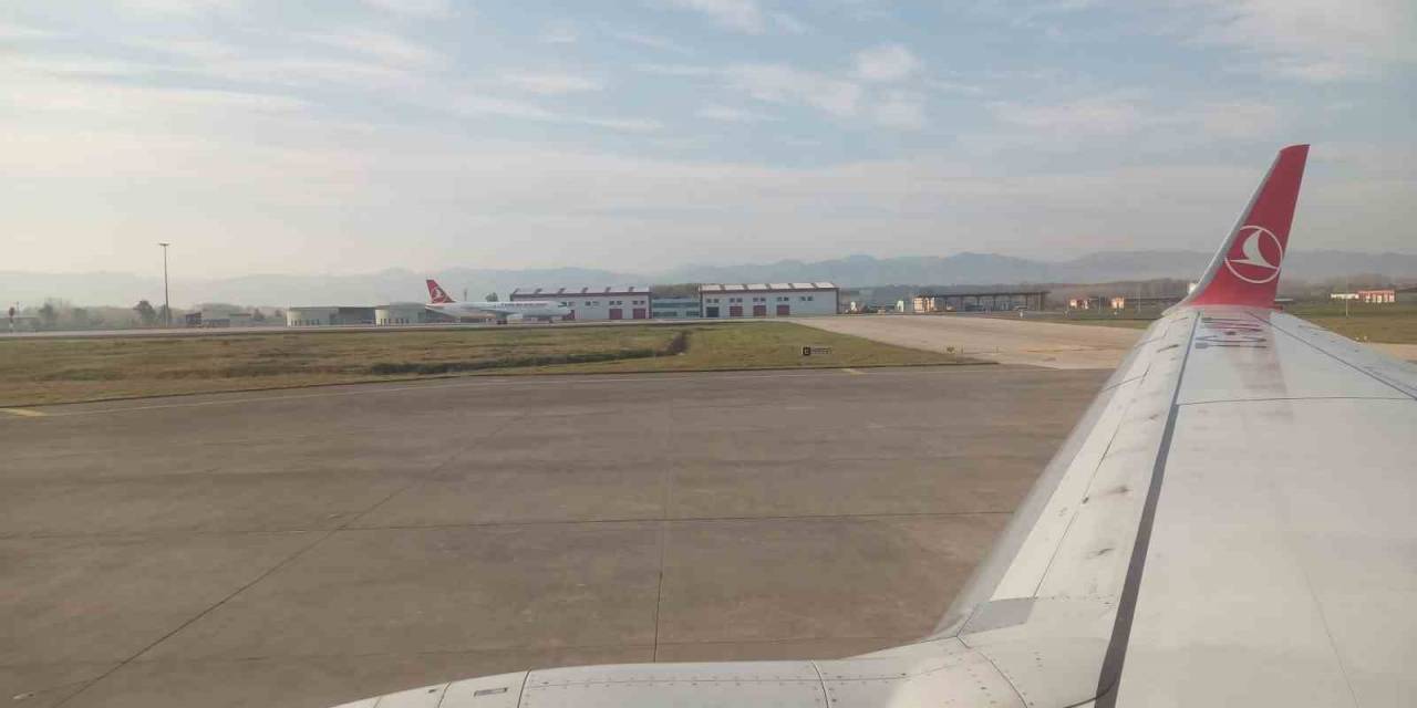 Samsun’da Hava Yolu Yolcu Sayısı Yüzde 17 Arttı