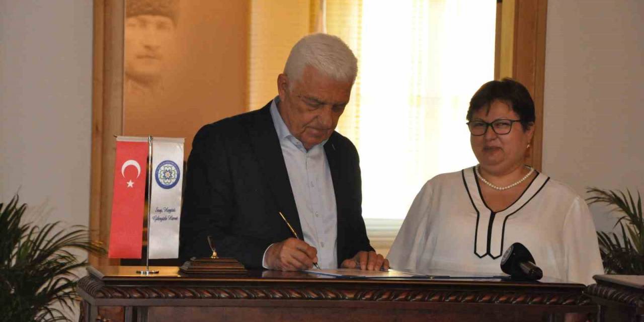 Marmaris İpek Böcekçiliği Projesi Protokolü İmzalandı