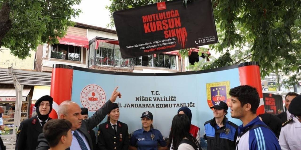 Vatandaş Düğünlerde Silah Kullanımına Karşı Bilgilendirildi