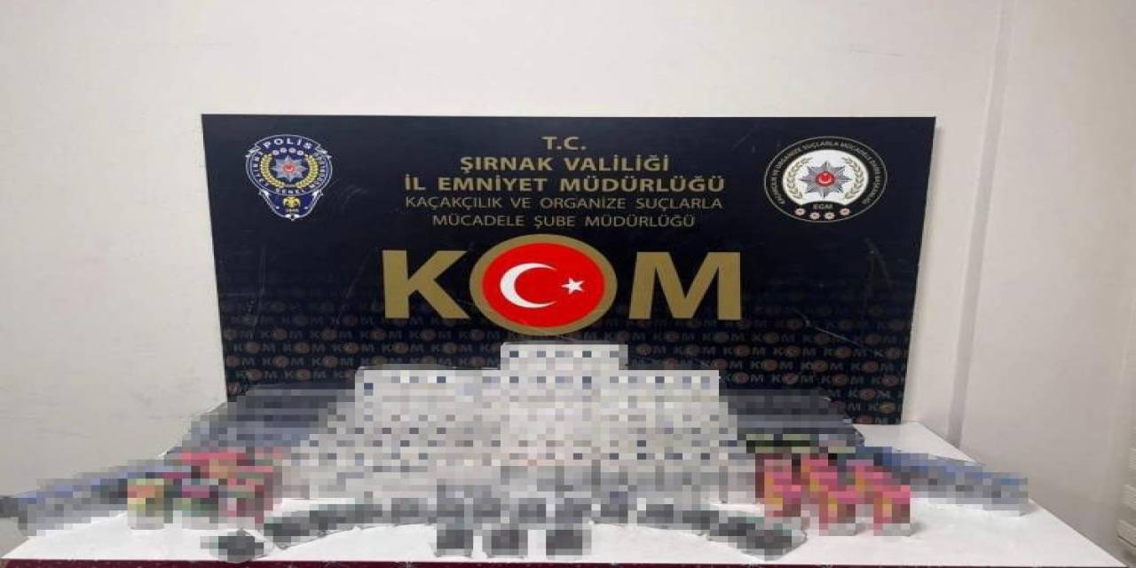 Şırnak’ta Asayiş Ve Kaçakçılık Operasyonu: 33 Gözaltı