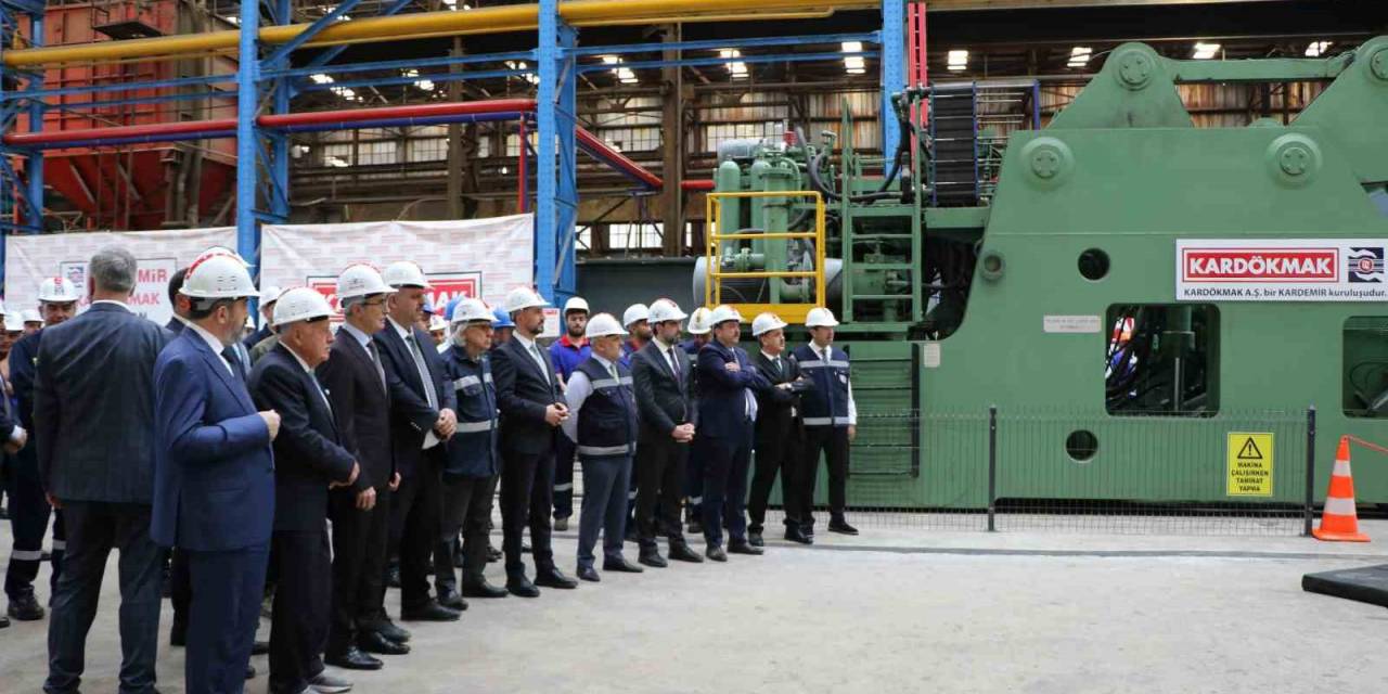 Yerli Ve Milli Vagona İlk Demiryolu Tekeri Seti Sevk Ediliyor