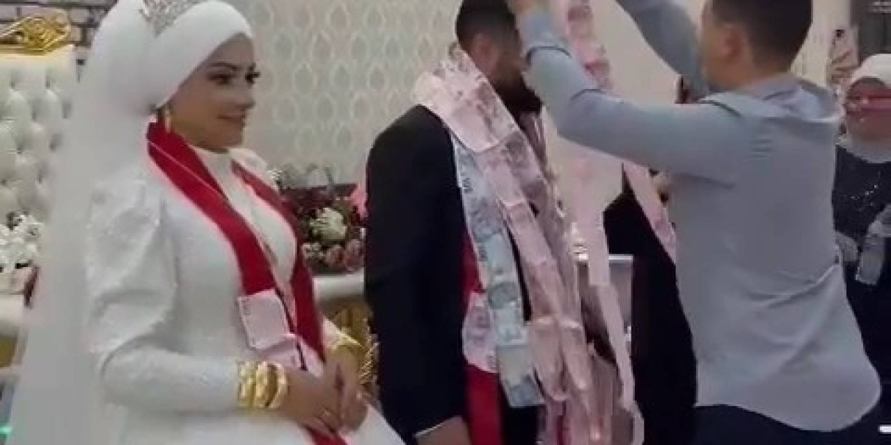 Böyle Düğün Hediyesi Görülmedi...tam 45 Metre