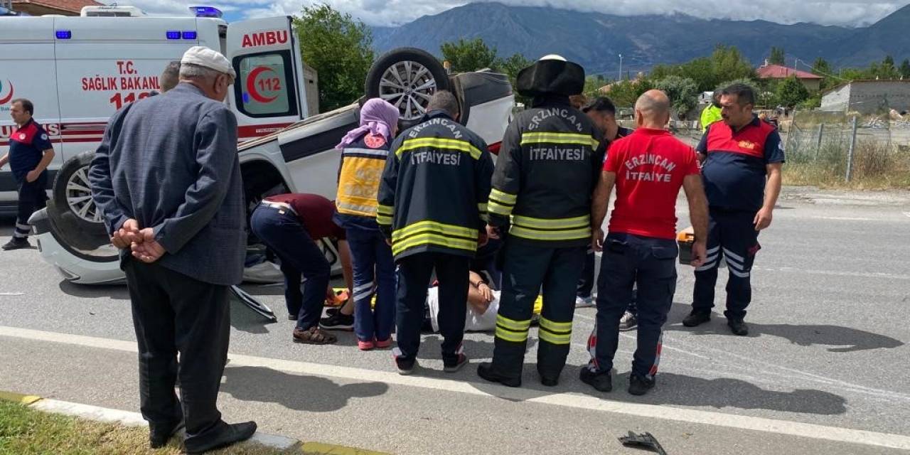 Kırmızı Işık İhlali Kazaya Neden Oldu: 4 Yaralı