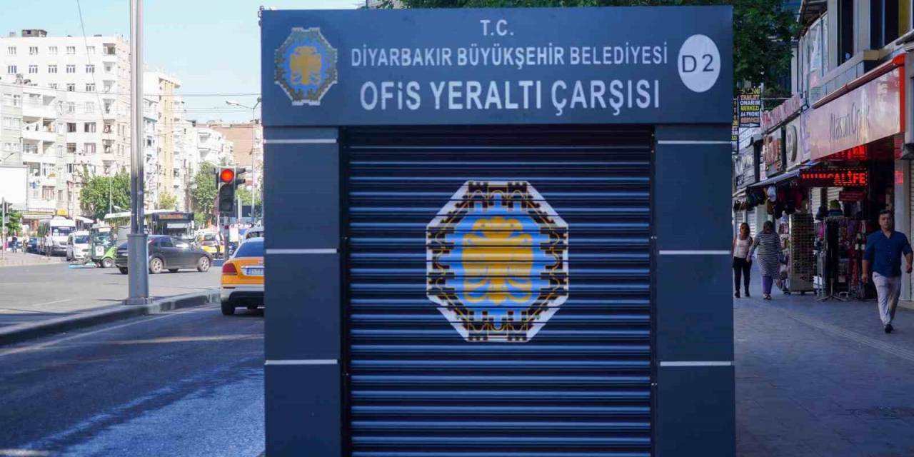 Ofis Yer Altı Çarşısı’nın Girişleri Yenilendi