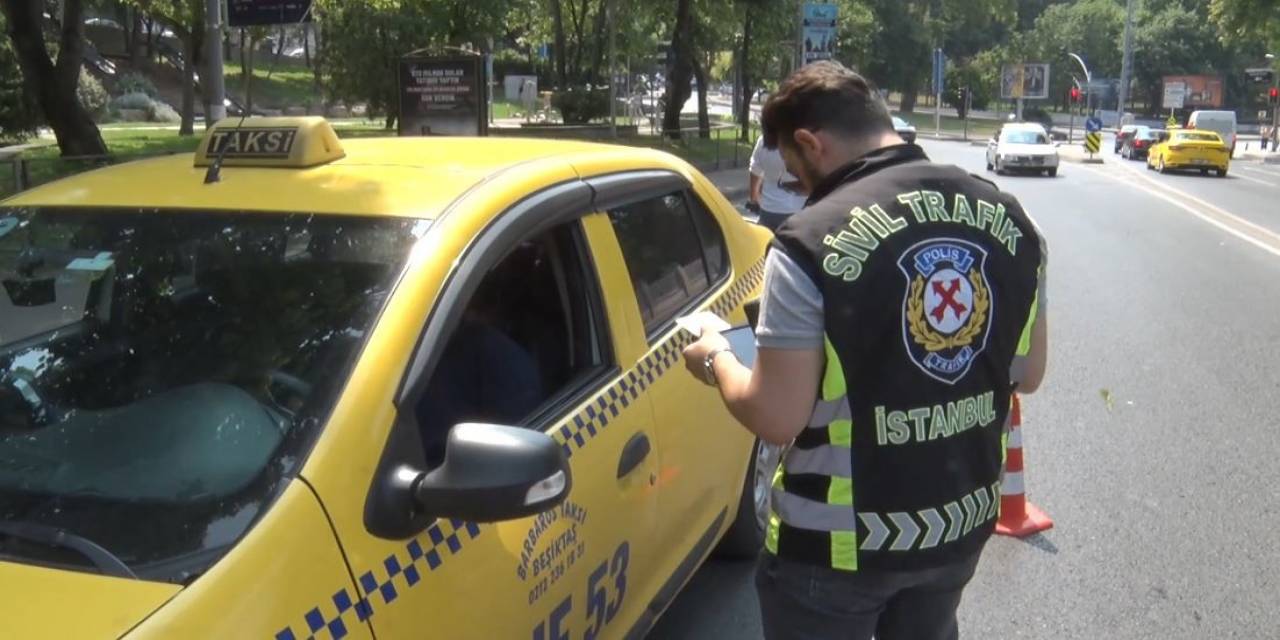 Beşiktaş’ta Ticari Taksi Denetimi
