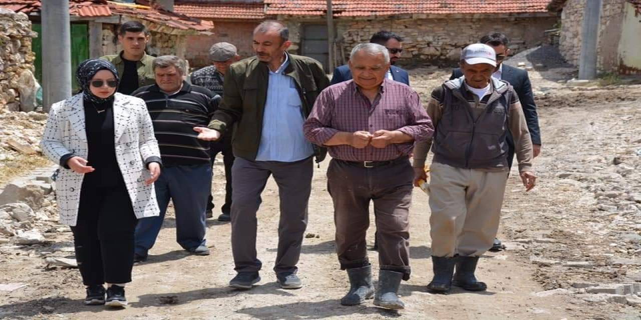 Seyitgazi Kaymakamı Yeşim Altın Sel Afeti Yaşanan Bölgede
