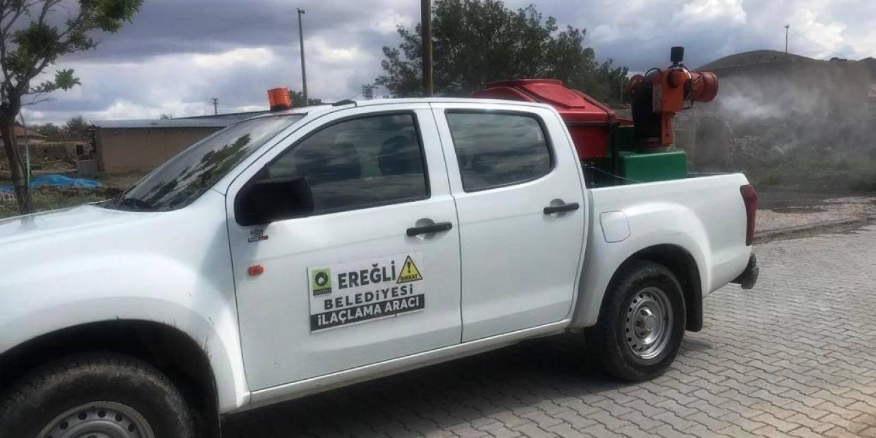 Ereğli Belediyesi İlaçlama Çalışmalarını Sürdürüyor
