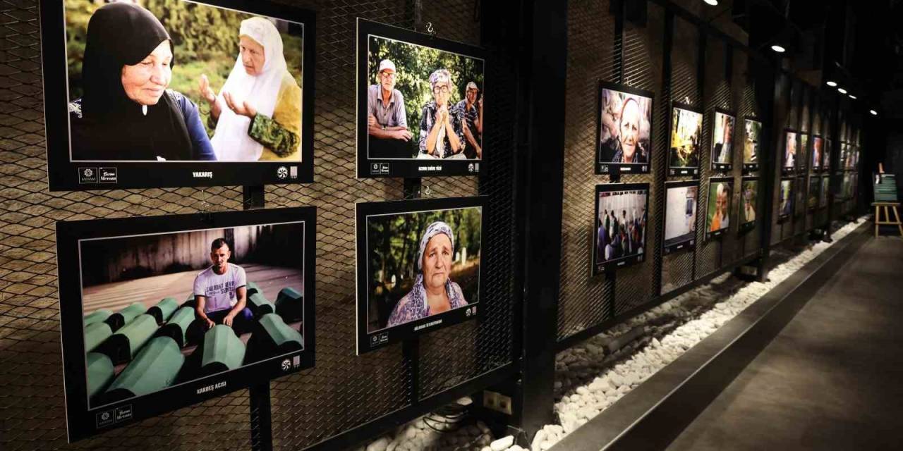 Meram’da Srebrenitsa Katliamının Yıldönümünde Sergi Açıldı