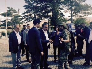 Milletvekili Uçum’dan Saldırıya Uğrayan Karakola Ziyaret
