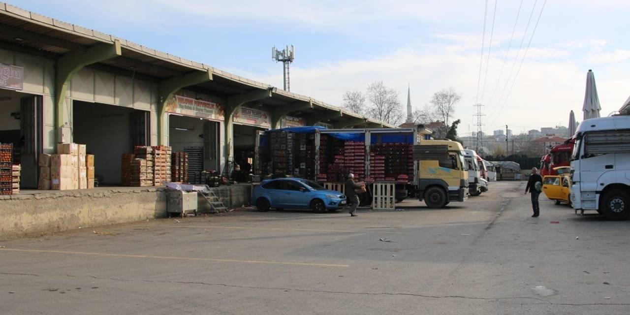 Yalova Halinden 6 Ayda 16 Bin 323 Ton Sebze Meyve Çıkışı