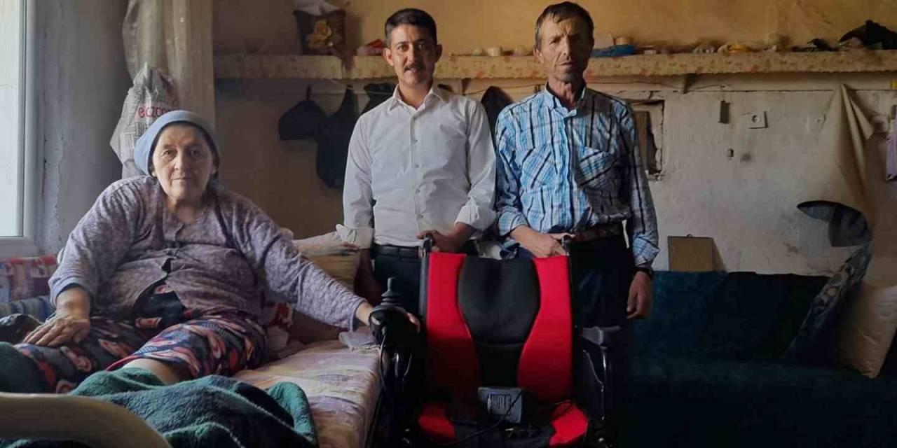 ’gülfidan Teyze’ Akülü Sandalyesine Kavuştu
