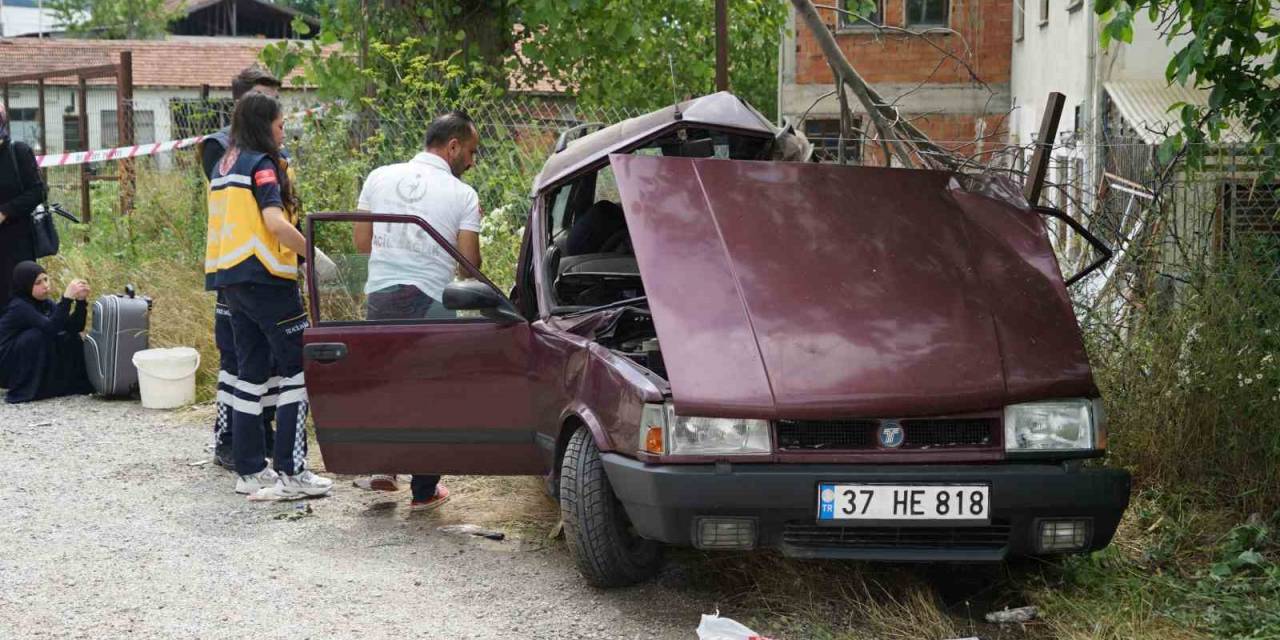 Kamyon İle Otomobil Çarpıştı: 1 Ölü, 1 Yaralı