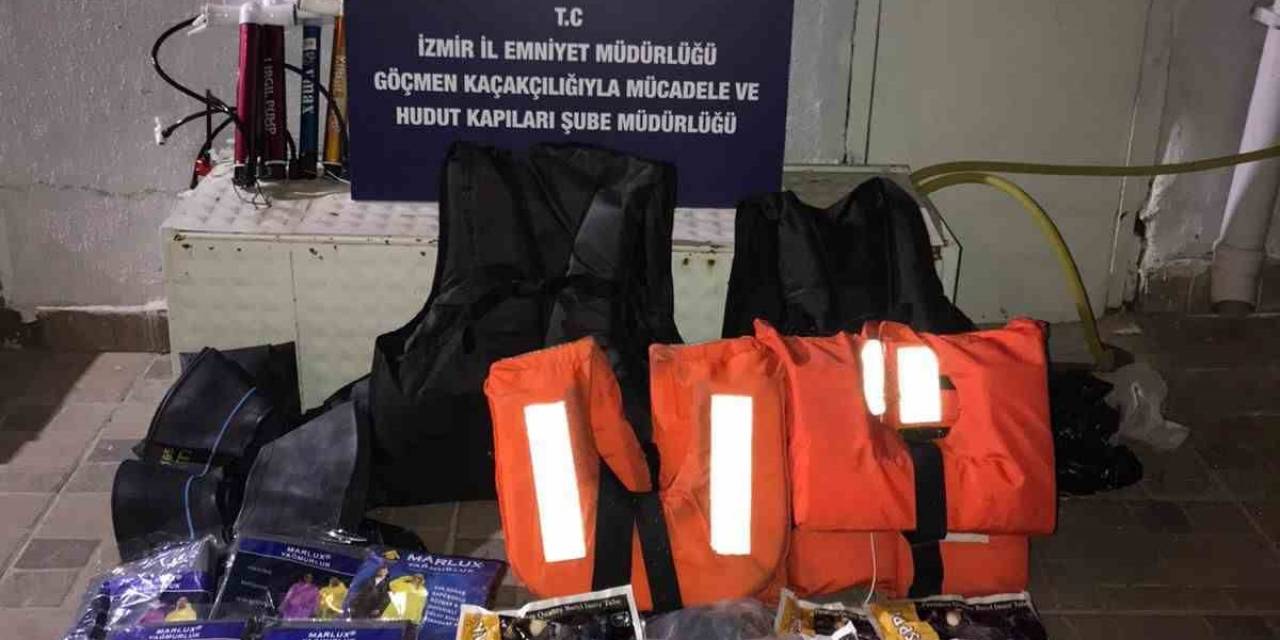 Takside 4 Düzensiz Göçmen Yakalandı