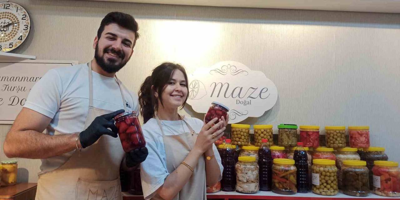 Çileğin Bile Turşusu Kuruldu: 70 Çeşit Meyve Ve Sebzeden Turşu