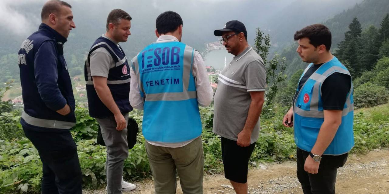 Trabzon’da Turizm Sezonunda Denetimler Aralıksız Sürüyor