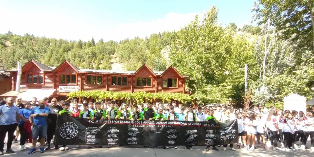 Sporcular Bingöl’ü Gezdi