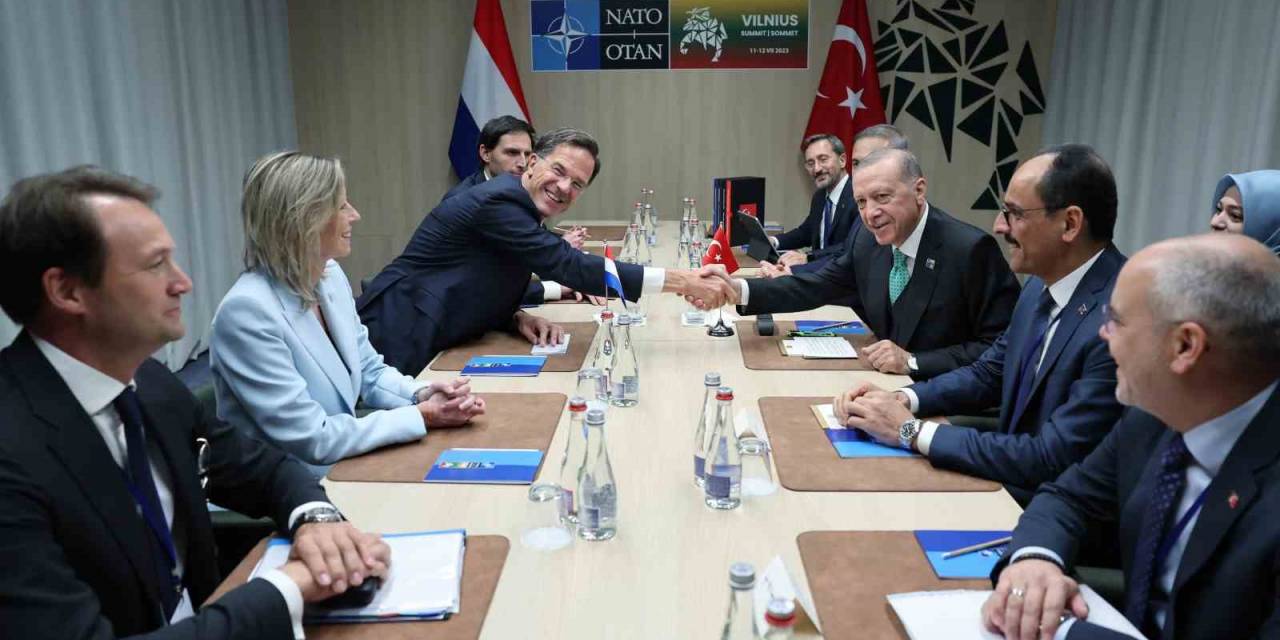 Cumhurbaşkanı Erdoğan, Hollanda Başbakanı Rutte İle Görüştü