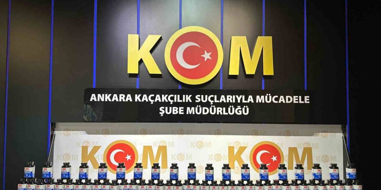 Ankara’da 31 Bin Adet Kırmızı Reçeteli İlaç Ele Geçirildi