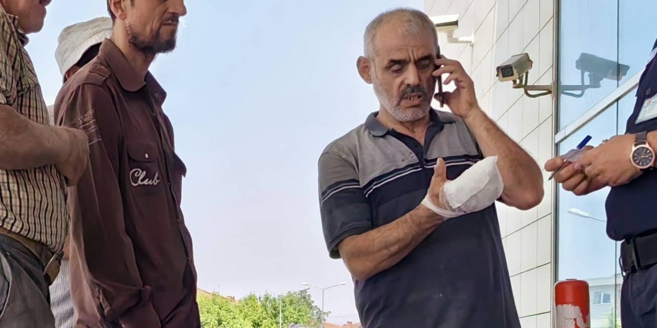 Ağaç Keserken Parmağı Koptu