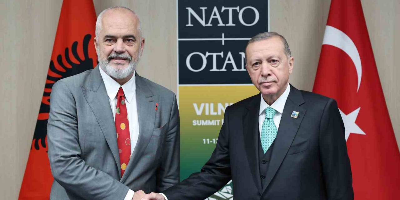 Cumhurbaşkanı Erdoğan, Arnavutluk Başbakanı Rama İle Görüştü