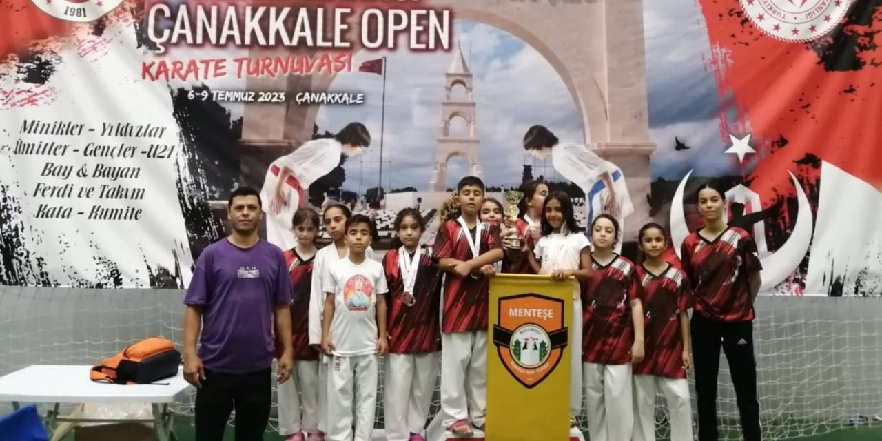 Menteşe Belediyespor Karate Takımından 6 Madalya