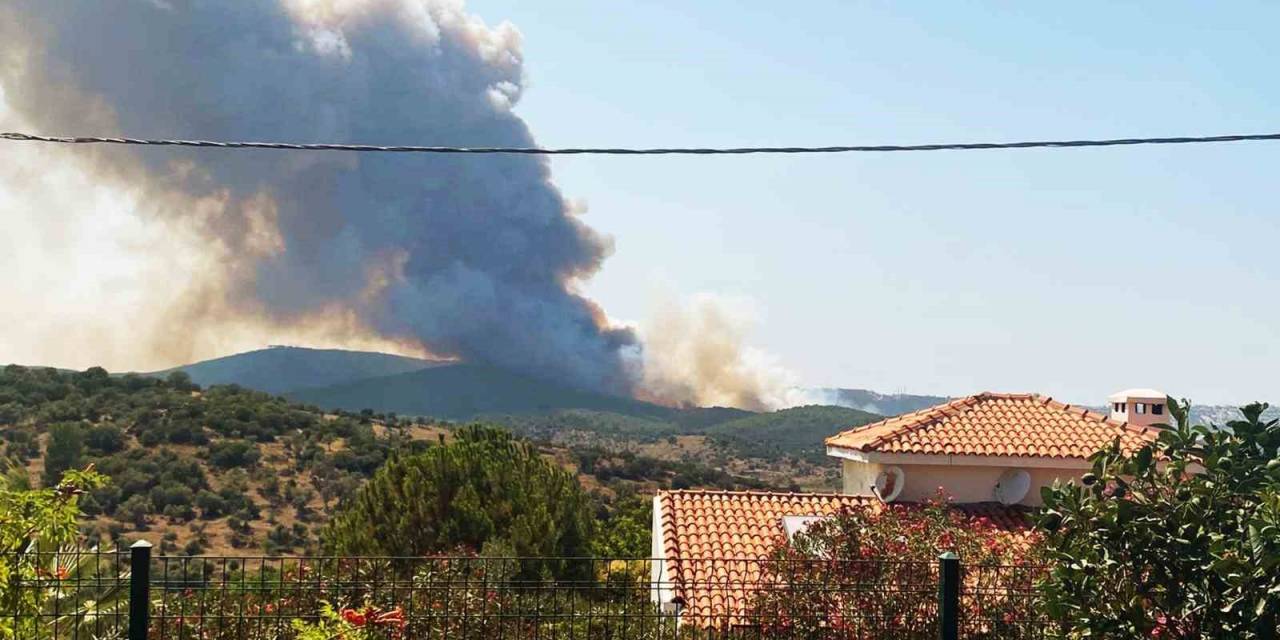 Milas Yangını Büyüyor
